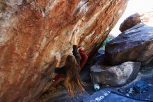 Bouldering in Hueco Tanks on 11/10/2018 with Blue Lizard Climbing and Yoga

Filename: SRM_20181110_1323540.jpg
Aperture: f/4.0
Shutter Speed: 1/200
Body: Canon EOS-1D Mark II
Lens: Canon EF 16-35mm f/2.8 L