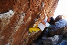 Bouldering in Hueco Tanks on 11/10/2018 with Blue Lizard Climbing and Yoga

Filename: SRM_20181110_1325090.jpg
Aperture: f/4.0
Shutter Speed: 1/320
Body: Canon EOS-1D Mark II
Lens: Canon EF 16-35mm f/2.8 L