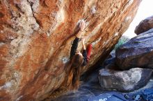 Bouldering in Hueco Tanks on 11/10/2018 with Blue Lizard Climbing and Yoga

Filename: SRM_20181110_1327540.jpg
Aperture: f/4.0
Shutter Speed: 1/200
Body: Canon EOS-1D Mark II
Lens: Canon EF 16-35mm f/2.8 L