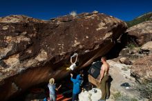 Bouldering in Hueco Tanks on 11/10/2018 with Blue Lizard Climbing and Yoga

Filename: SRM_20181110_1403570.jpg
Aperture: f/8.0
Shutter Speed: 1/250
Body: Canon EOS-1D Mark II
Lens: Canon EF 16-35mm f/2.8 L