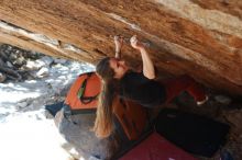 Bouldering in Hueco Tanks on 11/10/2018 with Blue Lizard Climbing and Yoga

Filename: SRM_20181110_1416550.jpg
Aperture: f/4.0
Shutter Speed: 1/250
Body: Canon EOS-1D Mark II
Lens: Canon EF 50mm f/1.8 II