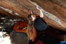 Bouldering in Hueco Tanks on 11/10/2018 with Blue Lizard Climbing and Yoga

Filename: SRM_20181110_1429100.jpg
Aperture: f/5.0
Shutter Speed: 1/200
Body: Canon EOS-1D Mark II
Lens: Canon EF 50mm f/1.8 II