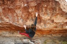 Bouldering in Hueco Tanks on 11/10/2018 with Blue Lizard Climbing and Yoga

Filename: SRM_20181110_1725500.jpg
Aperture: f/4.0
Shutter Speed: 1/320
Body: Canon EOS-1D Mark II
Lens: Canon EF 16-35mm f/2.8 L