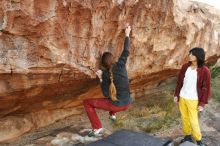 Bouldering in Hueco Tanks on 11/10/2018 with Blue Lizard Climbing and Yoga

Filename: SRM_20181110_1733460.jpg
Aperture: f/4.0
Shutter Speed: 1/320
Body: Canon EOS-1D Mark II
Lens: Canon EF 16-35mm f/2.8 L