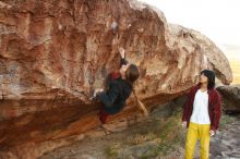 Bouldering in Hueco Tanks on 11/10/2018 with Blue Lizard Climbing and Yoga

Filename: SRM_20181110_1733510.jpg
Aperture: f/4.5
Shutter Speed: 1/320
Body: Canon EOS-1D Mark II
Lens: Canon EF 16-35mm f/2.8 L