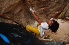 Bouldering in Hueco Tanks on 11/10/2018 with Blue Lizard Climbing and Yoga

Filename: SRM_20181110_1816220.jpg
Aperture: f/1.8
Shutter Speed: 1/160
Body: Canon EOS-1D Mark II
Lens: Canon EF 50mm f/1.8 II