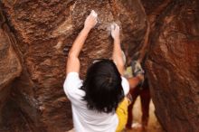 Bouldering in Hueco Tanks on 11/10/2018 with Blue Lizard Climbing and Yoga

Filename: SRM_20181110_1824550.jpg
Aperture: f/1.8
Shutter Speed: 1/25
Body: Canon EOS-1D Mark II
Lens: Canon EF 50mm f/1.8 II