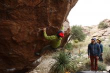 Bouldering in Hueco Tanks on 11/10/2018 with Blue Lizard Climbing and Yoga

Filename: SRM_20181110_1144300.jpg
Aperture: f/5.6
Shutter Speed: 1/320
Body: Canon EOS-1D Mark II
Lens: Canon EF 16-35mm f/2.8 L