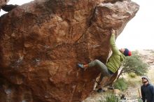 Bouldering in Hueco Tanks on 11/10/2018 with Blue Lizard Climbing and Yoga

Filename: SRM_20181110_1144440.jpg
Aperture: f/5.6
Shutter Speed: 1/200
Body: Canon EOS-1D Mark II
Lens: Canon EF 16-35mm f/2.8 L