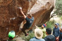 Bouldering in Hueco Tanks on 11/10/2018 with Blue Lizard Climbing and Yoga

Filename: SRM_20181110_1154191.jpg
Aperture: f/4.0
Shutter Speed: 1/400
Body: Canon EOS-1D Mark II
Lens: Canon EF 50mm f/1.8 II