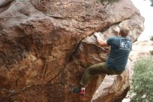 Bouldering in Hueco Tanks on 11/10/2018 with Blue Lizard Climbing and Yoga

Filename: SRM_20181110_1154420.jpg
Aperture: f/4.0
Shutter Speed: 1/400
Body: Canon EOS-1D Mark II
Lens: Canon EF 50mm f/1.8 II