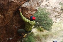 Bouldering in Hueco Tanks on 11/10/2018 with Blue Lizard Climbing and Yoga

Filename: SRM_20181110_1157080.jpg
Aperture: f/4.0
Shutter Speed: 1/640
Body: Canon EOS-1D Mark II
Lens: Canon EF 50mm f/1.8 II