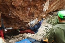 Bouldering in Hueco Tanks on 11/10/2018 with Blue Lizard Climbing and Yoga

Filename: SRM_20181110_1204490.jpg
Aperture: f/4.0
Shutter Speed: 1/320
Body: Canon EOS-1D Mark II
Lens: Canon EF 50mm f/1.8 II