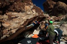 Bouldering in Hueco Tanks on 11/10/2018 with Blue Lizard Climbing and Yoga

Filename: SRM_20181110_1318010.jpg
Aperture: f/8.0
Shutter Speed: 1/250
Body: Canon EOS-1D Mark II
Lens: Canon EF 16-35mm f/2.8 L