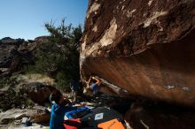 Bouldering in Hueco Tanks on 11/10/2018 with Blue Lizard Climbing and Yoga

Filename: SRM_20181110_1335350.jpg
Aperture: f/8.0
Shutter Speed: 1/250
Body: Canon EOS-1D Mark II
Lens: Canon EF 16-35mm f/2.8 L