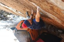 Bouldering in Hueco Tanks on 11/10/2018 with Blue Lizard Climbing and Yoga

Filename: SRM_20181110_1409420.jpg
Aperture: f/2.8
Shutter Speed: 1/320
Body: Canon EOS-1D Mark II
Lens: Canon EF 50mm f/1.8 II