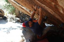 Bouldering in Hueco Tanks on 11/10/2018 with Blue Lizard Climbing and Yoga

Filename: SRM_20181110_1411500.jpg
Aperture: f/3.5
Shutter Speed: 1/500
Body: Canon EOS-1D Mark II
Lens: Canon EF 50mm f/1.8 II