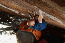 Bouldering in Hueco Tanks on 11/10/2018 with Blue Lizard Climbing and Yoga

Filename: SRM_20181110_1425270.jpg
Aperture: f/4.5
Shutter Speed: 1/200
Body: Canon EOS-1D Mark II
Lens: Canon EF 50mm f/1.8 II