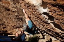 Bouldering in Hueco Tanks on 11/10/2018 with Blue Lizard Climbing and Yoga

Filename: SRM_20181110_1514590.jpg
Aperture: f/8.0
Shutter Speed: 1/400
Body: Canon EOS-1D Mark II
Lens: Canon EF 16-35mm f/2.8 L