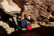 Bouldering in Hueco Tanks on 11/10/2018 with Blue Lizard Climbing and Yoga

Filename: SRM_20181110_1517410.jpg
Aperture: f/8.0
Shutter Speed: 1/400
Body: Canon EOS-1D Mark II
Lens: Canon EF 16-35mm f/2.8 L