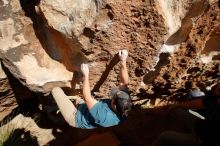 Bouldering in Hueco Tanks on 11/10/2018 with Blue Lizard Climbing and Yoga

Filename: SRM_20181110_1521470.jpg
Aperture: f/8.0
Shutter Speed: 1/320
Body: Canon EOS-1D Mark II
Lens: Canon EF 16-35mm f/2.8 L