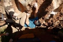 Bouldering in Hueco Tanks on 11/10/2018 with Blue Lizard Climbing and Yoga

Filename: SRM_20181110_1529070.jpg
Aperture: f/8.0
Shutter Speed: 1/320
Body: Canon EOS-1D Mark II
Lens: Canon EF 16-35mm f/2.8 L