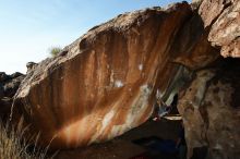 Bouldering in Hueco Tanks on 11/10/2018 with Blue Lizard Climbing and Yoga

Filename: SRM_20181110_1617550.jpg
Aperture: f/8.0
Shutter Speed: 1/250
Body: Canon EOS-1D Mark II
Lens: Canon EF 16-35mm f/2.8 L