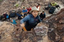 Bouldering in Hueco Tanks on 11/10/2018 with Blue Lizard Climbing and Yoga

Filename: SRM_20181110_1714540.jpg
Aperture: f/3.5
Shutter Speed: 1/320
Body: Canon EOS-1D Mark II
Lens: Canon EF 16-35mm f/2.8 L