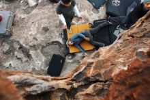 Bouldering in Hueco Tanks on 11/10/2018 with Blue Lizard Climbing and Yoga

Filename: SRM_20181110_1717390.jpg
Aperture: f/4.5
Shutter Speed: 1/250
Body: Canon EOS-1D Mark II
Lens: Canon EF 16-35mm f/2.8 L