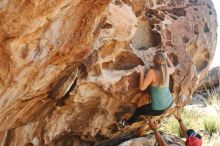 Bouldering in Hueco Tanks on 11/11/2018 with Blue Lizard Climbing and Yoga

Filename: SRM_20181111_1151500.jpg
Aperture: f/4.0
Shutter Speed: 1/400
Body: Canon EOS-1D Mark II
Lens: Canon EF 50mm f/1.8 II