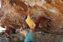 Bouldering in Hueco Tanks on 11/11/2018 with Blue Lizard Climbing and Yoga

Filename: SRM_20181111_1210090.jpg
Aperture: f/4.0
Shutter Speed: 1/500
Body: Canon EOS-1D Mark II
Lens: Canon EF 50mm f/1.8 II