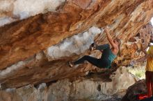 Bouldering in Hueco Tanks on 11/11/2018 with Blue Lizard Climbing and Yoga

Filename: SRM_20181111_1214260.jpg
Aperture: f/4.0
Shutter Speed: 1/500
Body: Canon EOS-1D Mark II
Lens: Canon EF 50mm f/1.8 II