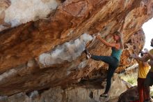 Bouldering in Hueco Tanks on 11/11/2018 with Blue Lizard Climbing and Yoga

Filename: SRM_20181111_1214322.jpg
Aperture: f/4.0
Shutter Speed: 1/640
Body: Canon EOS-1D Mark II
Lens: Canon EF 50mm f/1.8 II