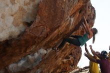 Bouldering in Hueco Tanks on 11/11/2018 with Blue Lizard Climbing and Yoga

Filename: SRM_20181111_1214550.jpg
Aperture: f/4.0
Shutter Speed: 1/1250
Body: Canon EOS-1D Mark II
Lens: Canon EF 50mm f/1.8 II