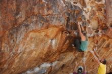 Bouldering in Hueco Tanks on 11/11/2018 with Blue Lizard Climbing and Yoga

Filename: SRM_20181111_1215060.jpg
Aperture: f/4.0
Shutter Speed: 1/640
Body: Canon EOS-1D Mark II
Lens: Canon EF 50mm f/1.8 II