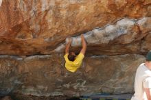 Bouldering in Hueco Tanks on 11/11/2018 with Blue Lizard Climbing and Yoga

Filename: SRM_20181111_1221090.jpg
Aperture: f/4.0
Shutter Speed: 1/640
Body: Canon EOS-1D Mark II
Lens: Canon EF 50mm f/1.8 II