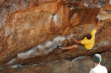 Bouldering in Hueco Tanks on 11/11/2018 with Blue Lizard Climbing and Yoga

Filename: SRM_20181111_1221330.jpg
Aperture: f/4.0
Shutter Speed: 1/640
Body: Canon EOS-1D Mark II
Lens: Canon EF 50mm f/1.8 II