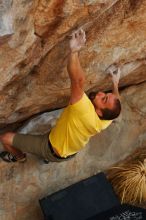 Bouldering in Hueco Tanks on 11/11/2018 with Blue Lizard Climbing and Yoga

Filename: SRM_20181111_1245402.jpg
Aperture: f/4.0
Shutter Speed: 1/640
Body: Canon EOS-1D Mark II
Lens: Canon EF 50mm f/1.8 II