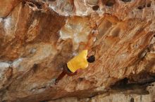 Bouldering in Hueco Tanks on 11/11/2018 with Blue Lizard Climbing and Yoga

Filename: SRM_20181111_1254080.jpg
Aperture: f/4.0
Shutter Speed: 1/640
Body: Canon EOS-1D Mark II
Lens: Canon EF 50mm f/1.8 II