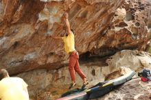 Bouldering in Hueco Tanks on 11/11/2018 with Blue Lizard Climbing and Yoga

Filename: SRM_20181111_1256290.jpg
Aperture: f/4.0
Shutter Speed: 1/640
Body: Canon EOS-1D Mark II
Lens: Canon EF 50mm f/1.8 II