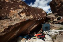 Bouldering in Hueco Tanks on 11/11/2018 with Blue Lizard Climbing and Yoga

Filename: SRM_20181111_1342290.jpg
Aperture: f/8.0
Shutter Speed: 1/250
Body: Canon EOS-1D Mark II
Lens: Canon EF 16-35mm f/2.8 L