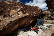 Bouldering in Hueco Tanks on 11/11/2018 with Blue Lizard Climbing and Yoga

Filename: SRM_20181111_1342350.jpg
Aperture: f/8.0
Shutter Speed: 1/250
Body: Canon EOS-1D Mark II
Lens: Canon EF 16-35mm f/2.8 L