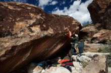 Bouldering in Hueco Tanks on 11/11/2018 with Blue Lizard Climbing and Yoga

Filename: SRM_20181111_1342550.jpg
Aperture: f/8.0
Shutter Speed: 1/250
Body: Canon EOS-1D Mark II
Lens: Canon EF 16-35mm f/2.8 L