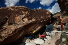 Bouldering in Hueco Tanks on 11/11/2018 with Blue Lizard Climbing and Yoga

Filename: SRM_20181111_1349190.jpg
Aperture: f/8.0
Shutter Speed: 1/250
Body: Canon EOS-1D Mark II
Lens: Canon EF 16-35mm f/2.8 L