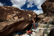 Bouldering in Hueco Tanks on 11/11/2018 with Blue Lizard Climbing and Yoga

Filename: SRM_20181111_1350170.jpg
Aperture: f/8.0
Shutter Speed: 1/250
Body: Canon EOS-1D Mark II
Lens: Canon EF 16-35mm f/2.8 L