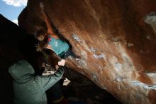 Bouldering in Hueco Tanks on 11/11/2018 with Blue Lizard Climbing and Yoga

Filename: SRM_20181111_1458000.jpg
Aperture: f/9.0
Shutter Speed: 1/250
Body: Canon EOS-1D Mark II
Lens: Canon EF 16-35mm f/2.8 L