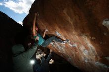 Bouldering in Hueco Tanks on 11/11/2018 with Blue Lizard Climbing and Yoga

Filename: SRM_20181111_1458060.jpg
Aperture: f/9.0
Shutter Speed: 1/250
Body: Canon EOS-1D Mark II
Lens: Canon EF 16-35mm f/2.8 L