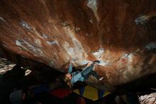 Bouldering in Hueco Tanks on 11/11/2018 with Blue Lizard Climbing and Yoga

Filename: SRM_20181111_1521510.jpg
Aperture: f/9.0
Shutter Speed: 1/250
Body: Canon EOS-1D Mark II
Lens: Canon EF 16-35mm f/2.8 L