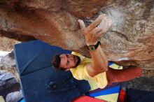 Bouldering in Hueco Tanks on 11/11/2018 with Blue Lizard Climbing and Yoga

Filename: SRM_20181111_1546363.jpg
Aperture: f/4.0
Shutter Speed: 1/200
Body: Canon EOS-1D Mark II
Lens: Canon EF 16-35mm f/2.8 L