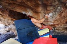 Bouldering in Hueco Tanks on 11/11/2018 with Blue Lizard Climbing and Yoga

Filename: SRM_20181111_1602570.jpg
Aperture: f/3.5
Shutter Speed: 1/250
Body: Canon EOS-1D Mark II
Lens: Canon EF 16-35mm f/2.8 L